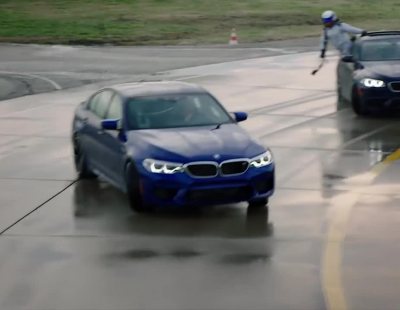 Así se planeó el Record Guinness de mayor distancia derrapando que logró BMW