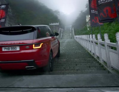 El Range Rover Sport P400e se enfrenta al Dragon Challenge