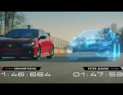 Honda y Forza Motorsport 7 presentan el duelo definitivo: carrera física contra realidad virtual