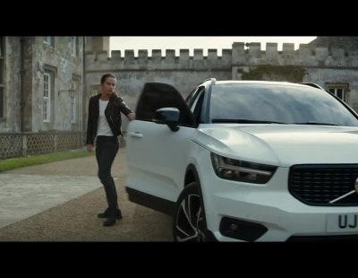 La heroína Lara Croft elige el Volvo XC40 en la nueva película de 'Tomb Raider'
