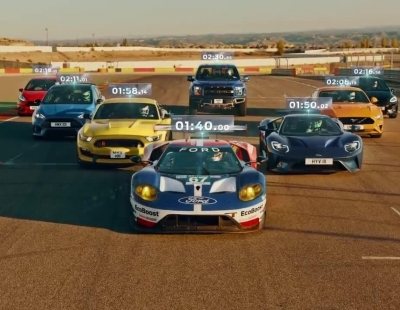 Los ocho vehículos Ford Performance se enfrentan en Motorland