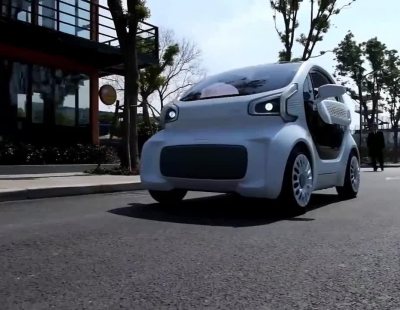 Este es el LSEV, un pequeño utilitario eléctrico que podrás fabricar con una impresora 3D