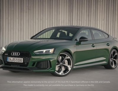 El nuevo Audi RS 5 Sportback acaba de ser presentado en el Salón de Nueva York 2018