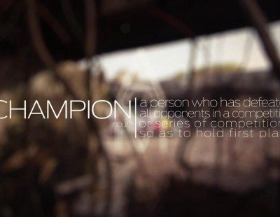 El arte de ser campeón