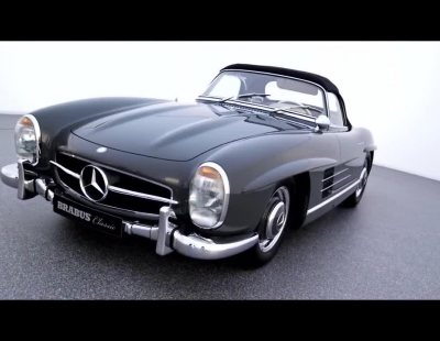 Brabus ha restaurado este clásico Mercedes Benz 300 SL Roadster