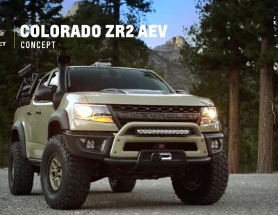 Chevrolet Colorado ZR2 AEV Concept, se atreve con todo