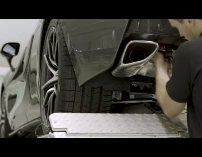 McLaren Special Operations crea este brutal escape de titanio