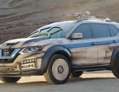 Así es el Nissan Rogue inspirado en el Halcón Milenario de la saga 'Star Wars'