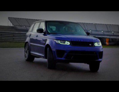 El Range Rover Sport SVR dándolo todo