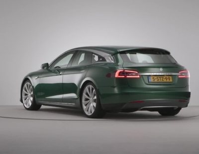 El carrocero RemetzcCar convierte un Tesla Model S en Shooting Brake