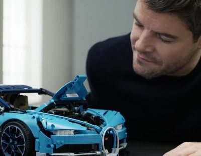 3.599 piezas componen este exclusivo Bugatti Chiron creado por LEGO
