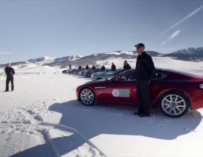 Aston Martin On Ice. Un curso de pilotaje muy especial