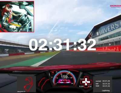 El Honda Civic Type R rompe el crono del circuito de Silverstone