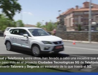 Seat y Telefónica dan el primer paso del proyecto Ciudades Tecnológicas 5G