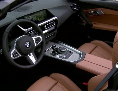 Este es el interior del BMW Z4 M40i