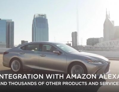 El nuevo Lexus ES 300h ya viene con Amazon Alexa incorporado