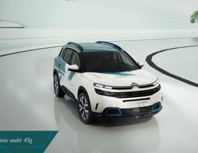 Nuevo C5 Aircross Hybrid Concept, el primer híbrido enchufable de Citroën