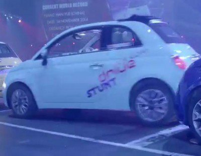 Récord Guinness aparcamiento en línea