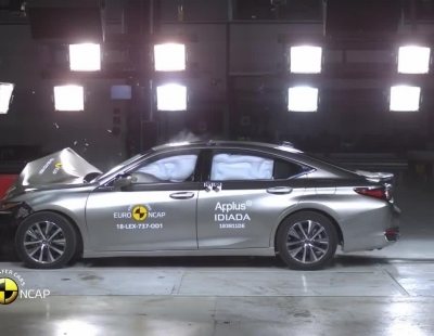Cinco estrellas para el Lexus ES en los Crash Test Euro NCAP