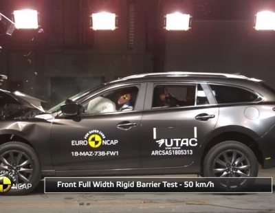 Cinco estrellas para el Mazda 6 en los Crash Test Euro NCAP