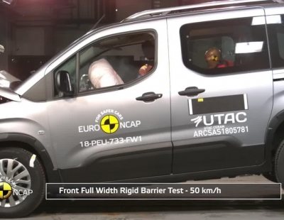Cuatro estrellas para los trillizos de PSA en los Crash Test Euro NCAP