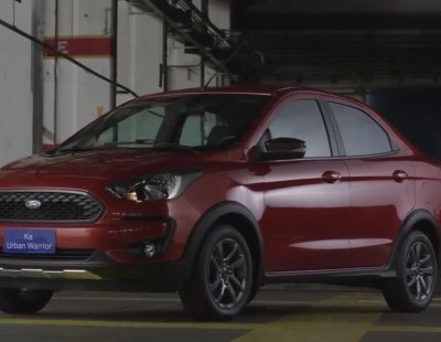 El singular Ford KA Urban Warrior podría ser la futura versión aventurera con carrocería de cuatro puertas