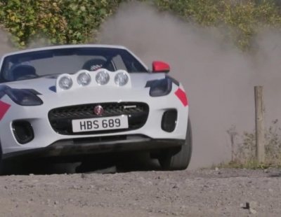 Los ingenieros de Jaguar transforman el F-Type Convertible para competir en los rallys más duros