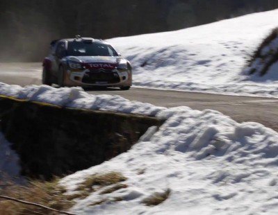 Citroen se prepara para el Rally de Montecarlo