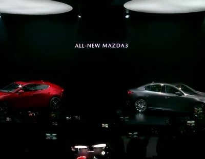 Mazda ha presentado en Los Angeles el nuevo 3, con estilo y tecnología exclusivas