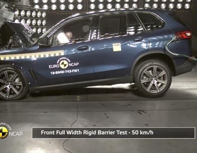 5 estrellas EuroNCAP en el Crash Test del nuevo BMW X5