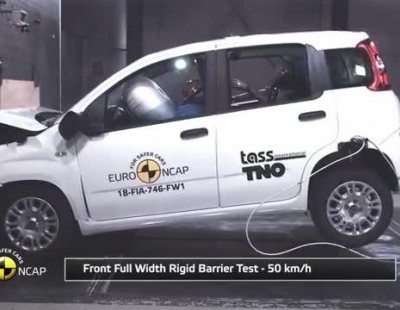 El viejo Fiat Panda saca cero estrellas en los exigentes Crash Test EuroNCAP