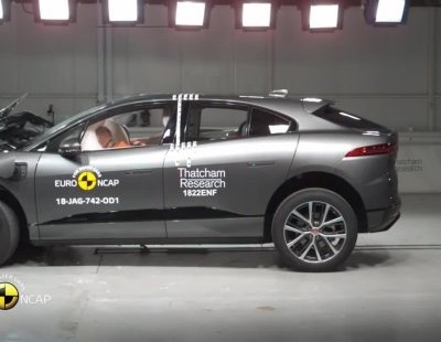 5 estrellas EuroNCAP en el Crash Test del nuevo Jaguar I-Pace