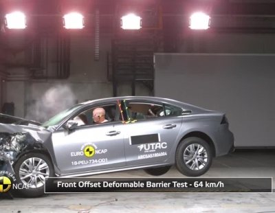 5 estrellas EuroNCAP en el Crash Test del nuevo Peugeot 508
