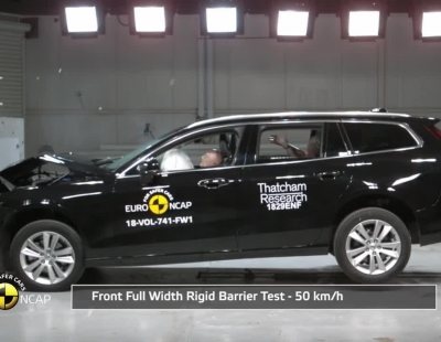 5 estrellas EuroNCAP en el Crash Test del nuevo Volvo V60-S60