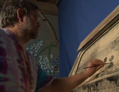 Scott Wade, cuando la suciedad se convierte en arte