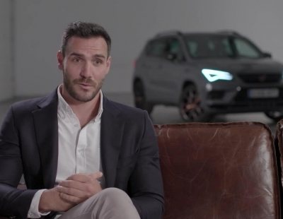 Saúl Craviotto estrena el nuevo Cupra Ateca