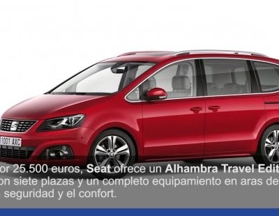 El Seat Alhambra estrena nuevos acabados y se actualiza con más equipamiento