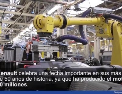 La fábrica de Renault en Valladolid llega a la cifra de 30 millones de motores fabricados