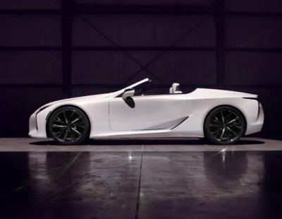 Lexus presenta la versión cabrio de su imponente LC