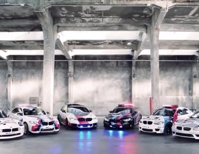 BMW M celebra el vigesimo aniversario siendo el coche de seguridad de MotoGP