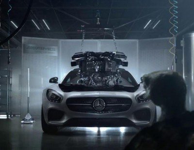 Anuncio Mercedes AMG GT Super Bowl 2015