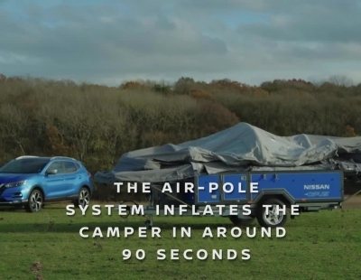 Esta caravana X OPUS Concept tiene las baterías de un Nissan Leaf