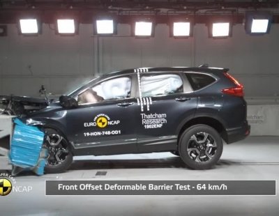 Tres nuevos SUV con cinco estrellas de EuroNCAP. Honda CR-V