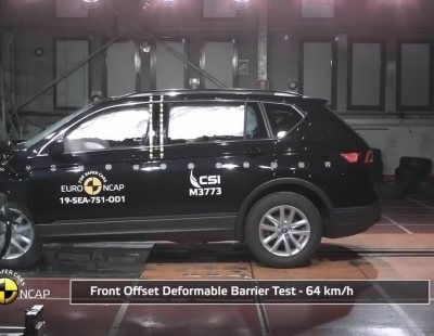 Tres nuevos SUV con cinco estrellas de EuroNCAP. Seat Tarraco