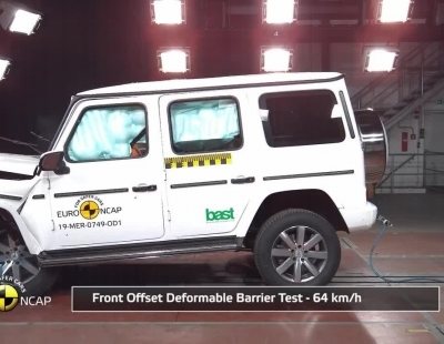 Tres nuevos SUV con cinco estrellas de EuroNCAP. Mercedes-Benz Clase G