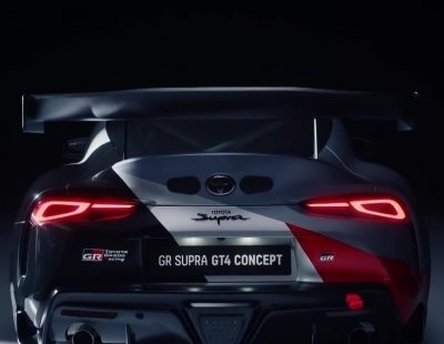 Este es el salvaje Toyota GR Supra GT4 Concept, una versión ideada para competición