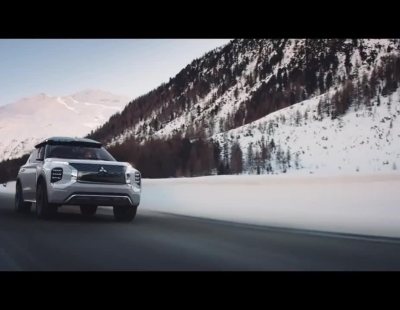 Este Mitsubishi Engelberg Concept muestra una futura evolución de su mecánica Plug-In Hybrid