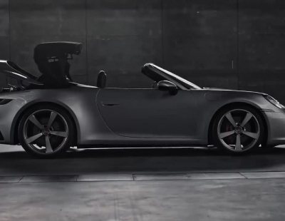 Así de sofisticada es la capota de lona del nuevo Porsche 911 Cabriolet