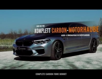 El preparador G-POWER ahora ofrece nuevos accesorios de carbono para el BMW M5