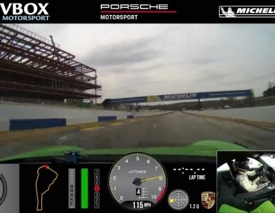 El radical Porsche 911 GT3 RS recorre el circuito Michelin Raceway Road